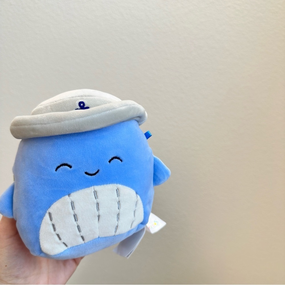 4/$20 5-inch Samir Blue Whale Squishmellow